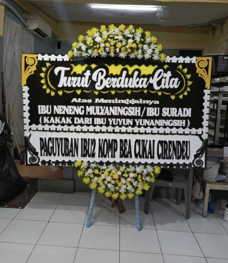 Papan Bunga Duka Pegadungan
